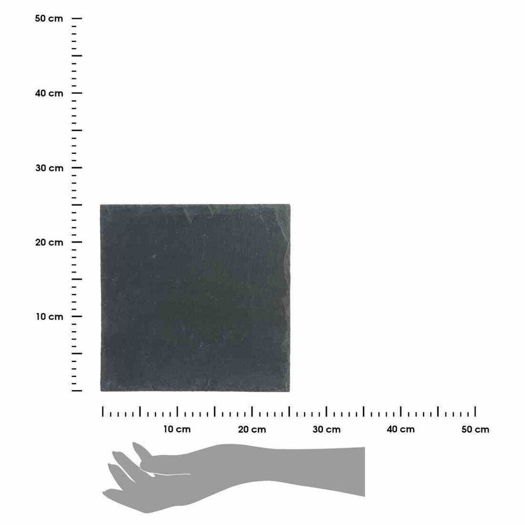 Servēšanas galds, 25x25 cm cena un informācija | Griešanas dēlīši | 220.lv