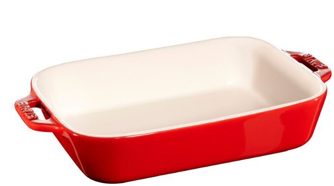 Taisnstūrveida keramikas trauku komplekts 40508-171-0 - sarkans цена и информация | Cepamais papīrs, trauki, formas | 220.lv
