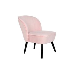 Krēsls DKD Home Decor, rozā/melns 60 x 70 x 78 cm cena un informācija | Atpūtas krēsli | 220.lv