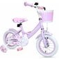 Bērnu velosipēds Enero princese, rozā cena un informācija | Velosipēdi | 220.lv