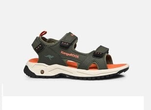 Kangaroos sandales zēniem K-AS Ture, zaļas/oranžas цена и информация | Детские сандали | 220.lv