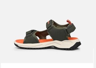 Kangaroos sandales zēniem K-AS Ture, zaļas/oranžas цена и информация | Детские сандали | 220.lv