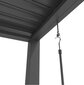 Nojume Sky Pergola 3x4m, pelēka цена и информация | Dārza nojumes un lapenes | 220.lv