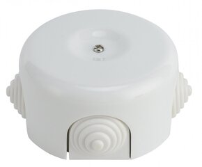 Соединительная коробка керамическая белая 70197 цена и информация | Электрические выключатели, розетки | 220.lv