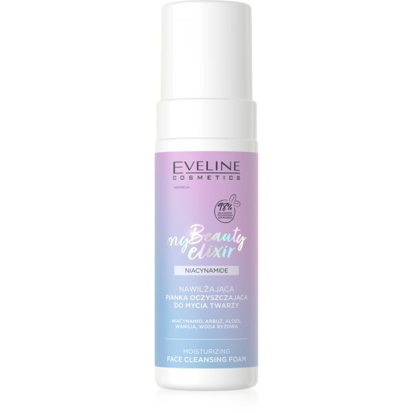 Mitrinošas sejas tīrīšanas putas Eveline Cosmetics My Beauty Elixir, 150 ml цена и информация | Sejas ādas kopšana | 220.lv