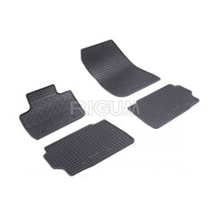 Auto paklāji gumijas melnie ford mondeo (2014-...) cena un informācija | Gumijas paklājiņi pēc auto modeļiem | 220.lv
