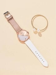 Комплект из часов и браслета для женщин цена и информация | Женские часы | 220.lv
