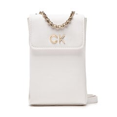 Calvin Klein женская сумочка K60K608748 YAV, белая цена и информация | Женские сумки | 220.lv