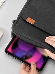 Многофункциональная черная сумка для ноутбука Electronics LV-227, 1 шт. цена и информация | Рюкзаки, сумки, чехлы для компьютеров | 220.lv