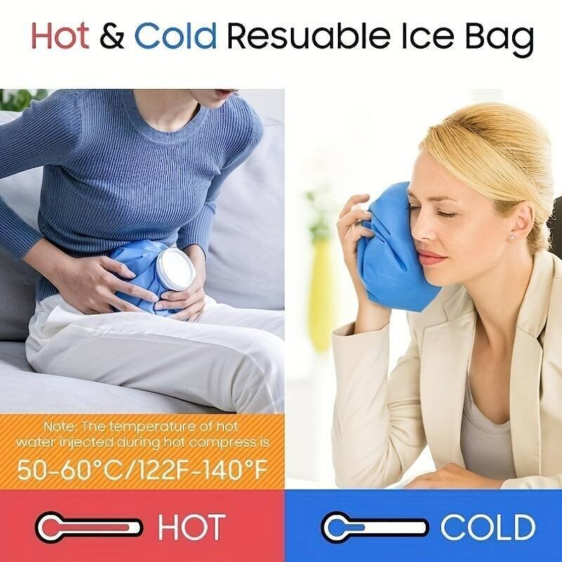 Atkārtoti lietojams karstuma-aukstuma terapijas ledus maisiņš cena un informācija | Pirmā palīdzība | 220.lv