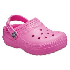 Iešļūcenes meitenēm Crocs 203506-6QQ, rozā цена и информация | Детские тапочки, домашняя обувь | 220.lv