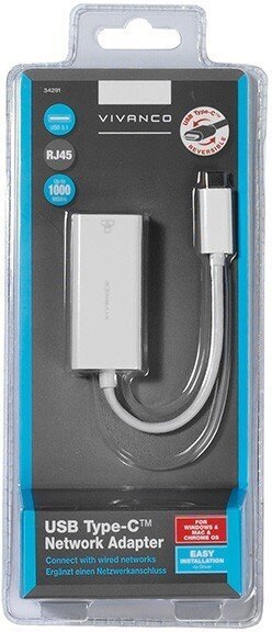 Vivanco 34291 цена и информация | Adapteri un USB centrmezgli | 220.lv