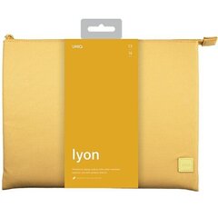 UNIQ etui Lyon laptop Sleeve 14" żółty|canary yellow Waterproof RPET цена и информация | Чехлы для планшетов и электронных книг | 220.lv