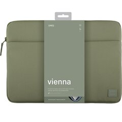 UNIQ etui Vienna laptop Sleeve 14" zółty|canary yellow Waterproof RPET цена и информация | Чехлы для планшетов и электронных книг | 220.lv