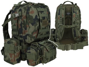Ceļomu mugursoma Dominator Urban Combat Superpack, 50l, kamuflāža цена и информация | Спортивные сумки и рюкзаки | 220.lv