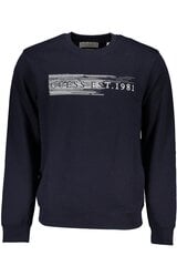 Guess džemperis vīriešiem M3YQ08KBK32, zils цена и информация | Мужские толстовки | 220.lv