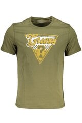 Guess T-krekls vīriešiem M4RI06I3Z14, zaļš cena un informācija | Vīriešu T-krekli | 220.lv