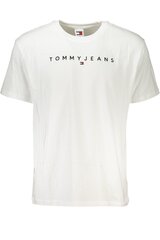 Белая футболка Tommy Hilfiger T-Shirt M TOMMY WHITE M цена и информация | Мужские футболки | 220.lv