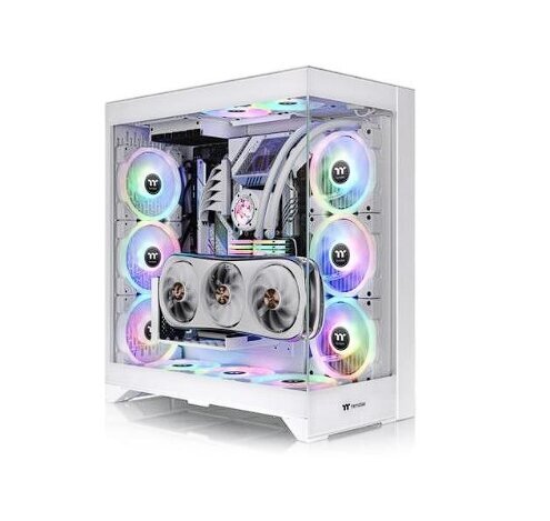 Thermaltake CTE E600 MX Snow CA-1Y3-00M6WN-00 cena un informācija | Datoru korpusi | 220.lv