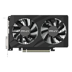 PNY GeForce GTX 1650 Verto Dual Fan (VCG16514D6DFXPB1) цена и информация | Видеокарты (GPU) | 220.lv