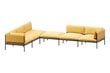 6-daļīgs dīvāns Toom, dzeltens цена и информация | Dīvāni | 220.lv