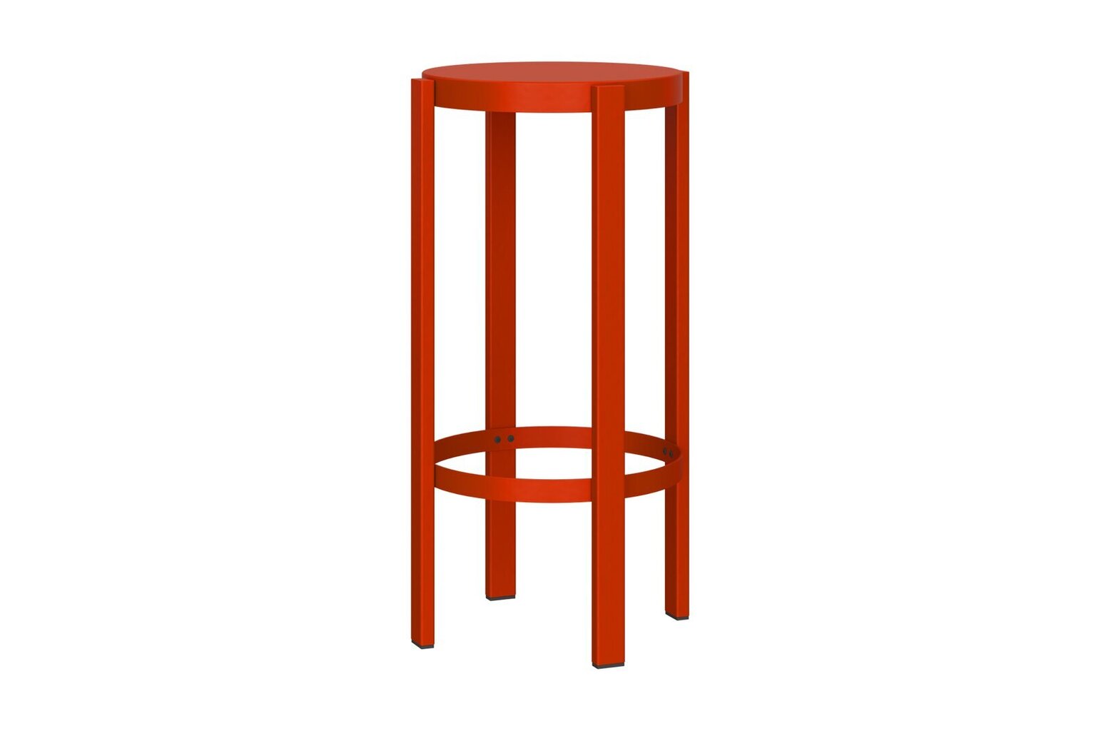 Bāra krēsls Doon, sarkans цена и информация | Virtuves un ēdamistabas krēsli | 220.lv