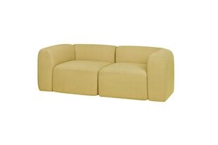 Dīvāns Flom, dzeltens cena un informācija | Dīvāni | 220.lv