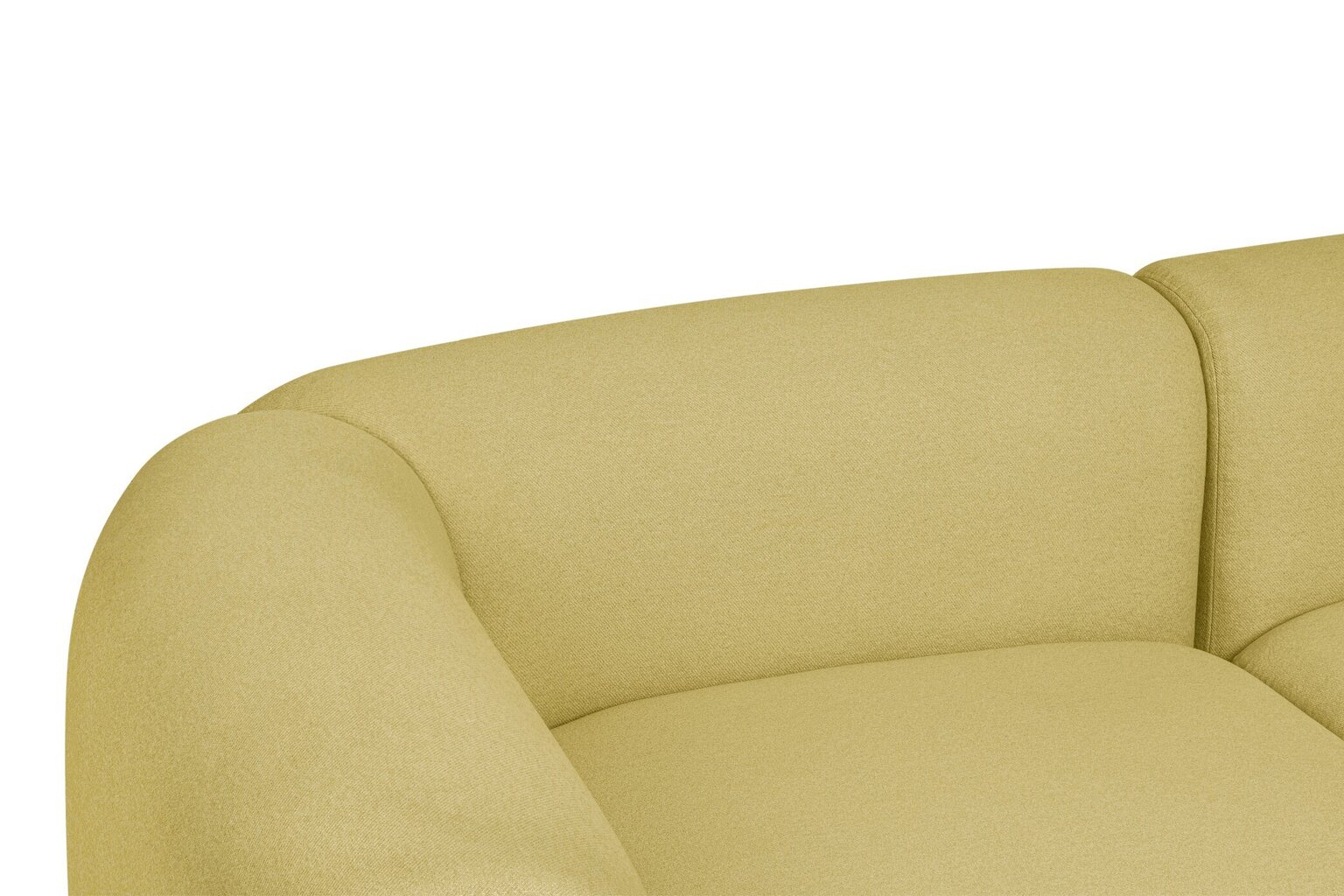 Dīvāns Flom, dzeltens cena un informācija | Dīvāni | 220.lv