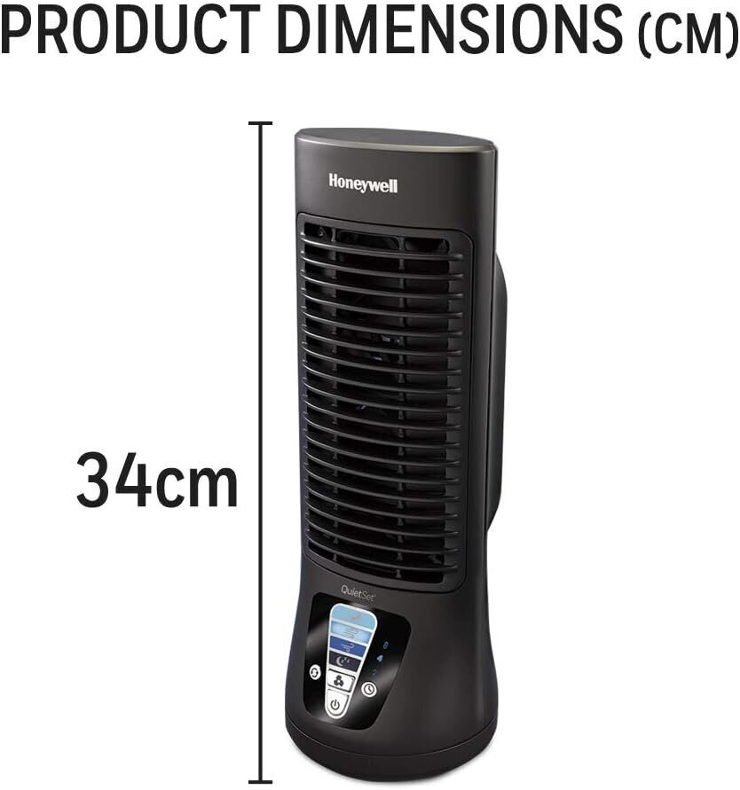 Honeywell QuietSet galda ventilators, 8 W cena un informācija | Ventilatori | 220.lv