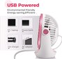 Galda ventilators Ocoopa USB, 2,5 W, rozā cena un informācija | Ventilatori | 220.lv