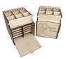 LashBox koka kaste mākslīgo skropstu planšetēm AF-2026 цена и информация | Mēbeles skaistumkopšanas saloniem | 220.lv