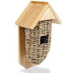 Гнездовой ящик для птиц, 26 см цена и информация | Скворечники, кормушки, клетки | 220.lv