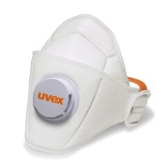 UVEX respirātors Silv-Air Premium 5210, FFP2 maska ar vārstu cena un informācija | Galvas aizsargi | 220.lv