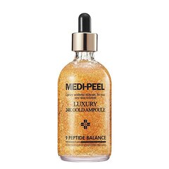 Nostiprinoša ampula ar 24K zeltu Medi-Peel Luxury 24K Gold Ampoule, 100 ml cena un informācija | Serumi sejai, eļļas | 220.lv