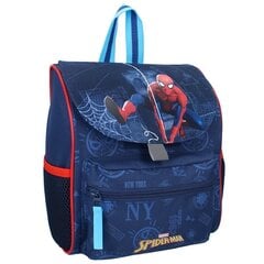 Mugursoma bērniem Vadobag Spider-Man School Time, zila цена и информация | Школьные рюкзаки, спортивные сумки | 220.lv