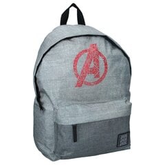 Skolas mugursoma bērniem Vadobag Avengers Part Of The Journey, pelēka цена и информация | Школьные рюкзаки, спортивные сумки | 220.lv