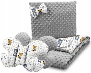 Babymam komplekts mazulim, 75x55 cm, 3 daļas цена и информация | Детское постельное бельё | 220.lv