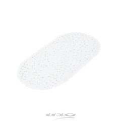 Нескользящий ванной коврик 36 x 69 см непечатный pvc витамин sdb белый цена и информация | Аксессуары для ванной комнаты | 220.lv
