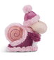 Mīkstā rotaļlieta Gliemezis Soa Nici, rozā, 17 cm cena un informācija | Mīkstās (plīša) rotaļlietas | 220.lv