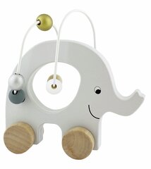 JABADABADO Деревянная развивающая игрушка Слоник цена и информация | Игрушки для малышей | 220.lv