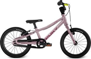 Bērnu velosipēds Puke LS-PRO 16", rozā cena un informācija | Velosipēdi | 220.lv