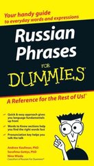 Russian Phrases For Dummies cena un informācija | Svešvalodu mācību materiāli | 220.lv