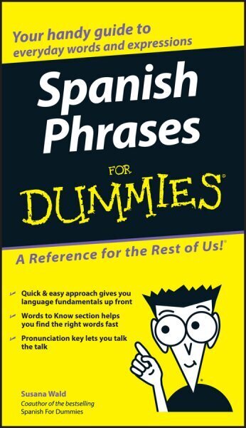 Spanish Phrases For Dummies cena un informācija | Svešvalodu mācību materiāli | 220.lv