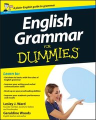 English Grammar For Dummies UK Edition цена и информация | Учебный материал по иностранным языкам | 220.lv