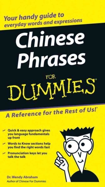 Chinese Phrases For Dummies цена и информация | Svešvalodu mācību materiāli | 220.lv