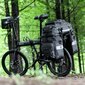 Bagāžas soma velosipēdam Rhinowalk, 65l, melna цена и информация | Velo somas, telefona turētāji | 220.lv