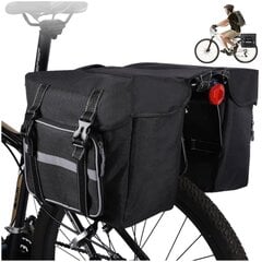 Bagāžas soma velosipēdam Mundo, 28l, melna цена и информация | Сумки, держатели для телефонов | 220.lv