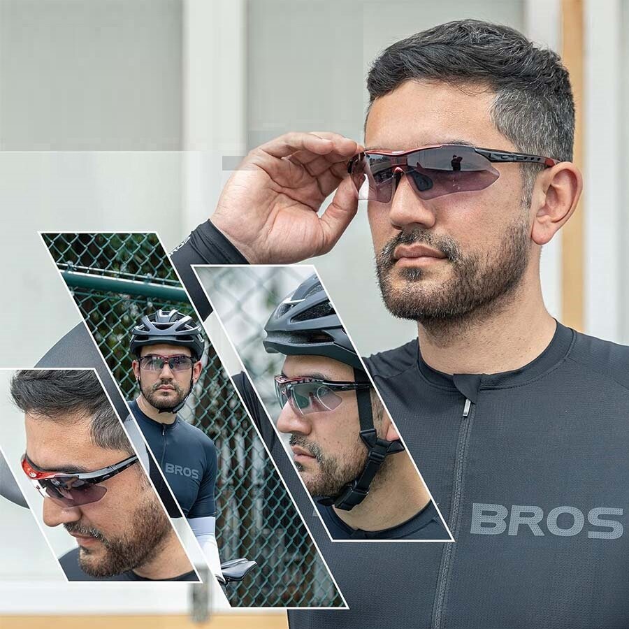 Polarizētas riteņbraukšanas brilles Rockbros G1, dažādu krāsu цена и информация | Sporta brilles | 220.lv