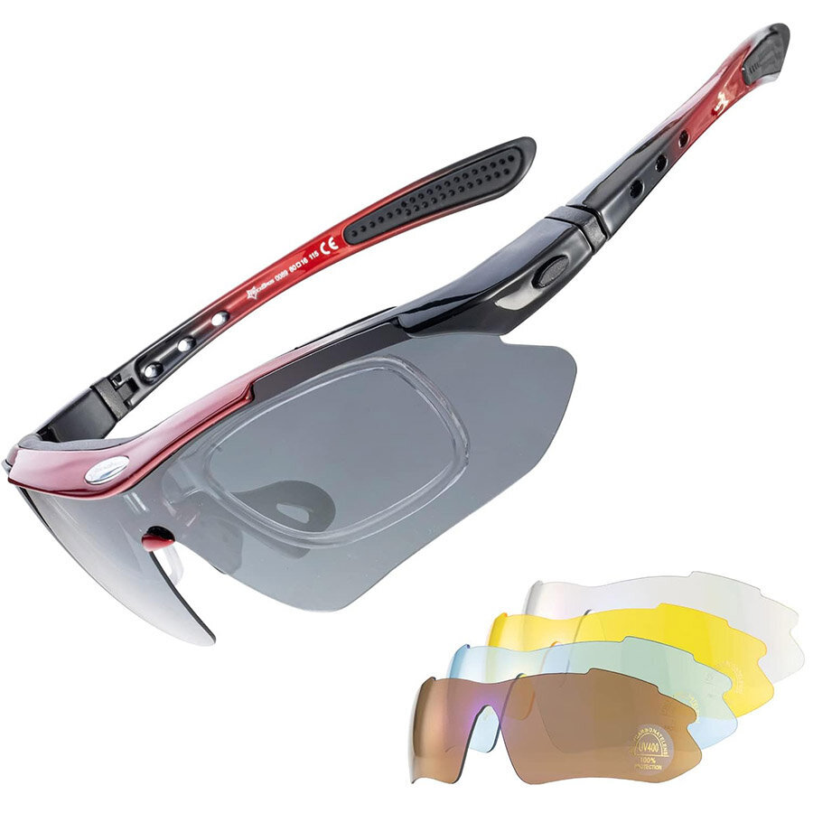 Polarizētas riteņbraukšanas brilles Rockbros G1, dažādu krāsu цена и информация | Sporta brilles | 220.lv