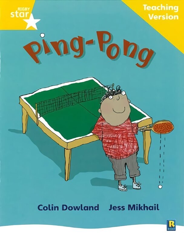 Rigby Star Phonic Guided Reading Yellow Level: Ping Pong Teaching Version цена и информация | Grāmatas pusaudžiem un jauniešiem | 220.lv